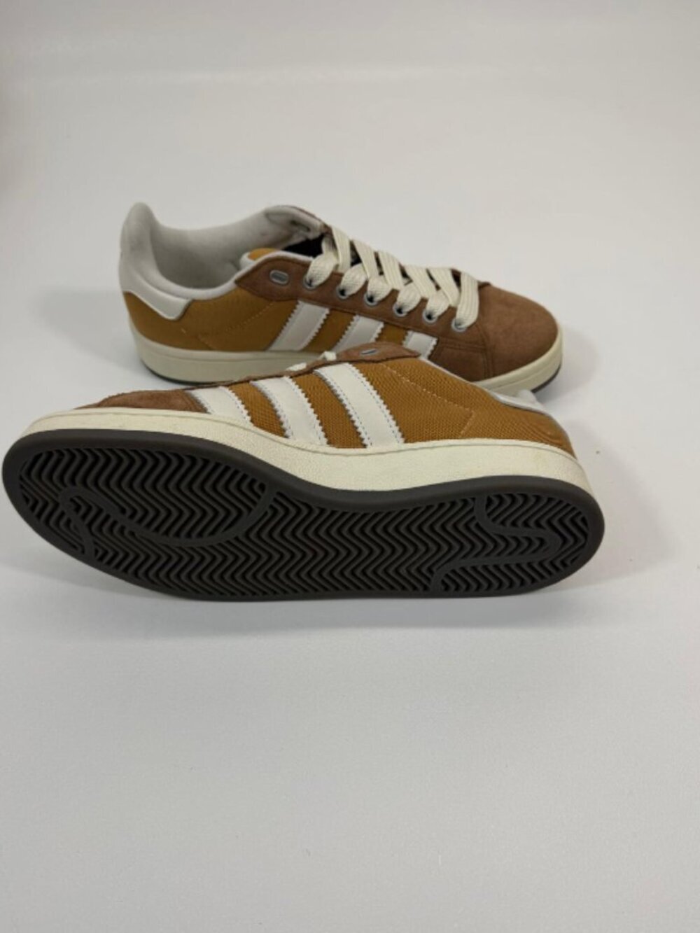 Adidas Campus '00s Athletic Shoe - Mesa / Cloud White / Wild Brown Sz 8 - Picture 3 of 5
